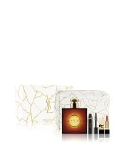 Yves Saint Laurent Opium Eau De Parfum 50 Ml + Mini Mascara + Mini Rouge Pour Couture + Pouch Coffret Parfum