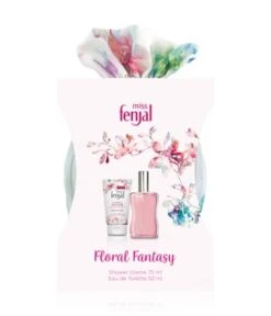 Miss Fenjal Floral Fantasy Eau De Toilette + Dusche + Beauty Bag Coffret Parfum