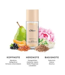 S.Oliver Scent Of You Déodorant En Spray -Promotion Parfum Boutique s oliver scent of you deodorant spray 75 ml 4011700883172 visual3