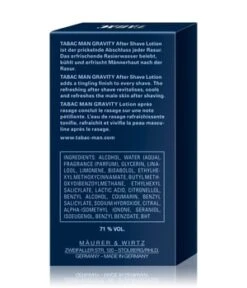 Tabac Gravity Lotion Après-rasage -Promotion Parfum Boutique tabac gravity after shave lotion 50 ml 4011700454136 detail